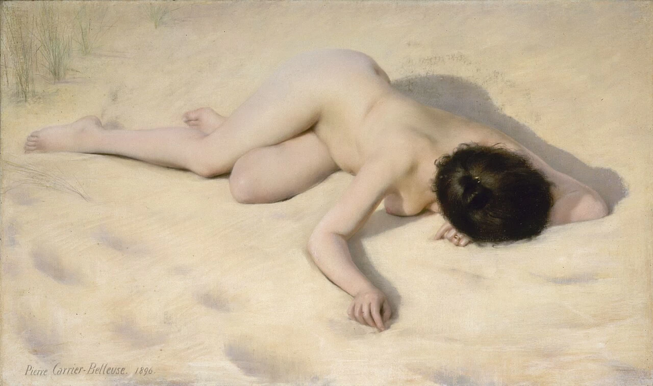 Sulla sabbia della duna - Petit Palais, Parigi